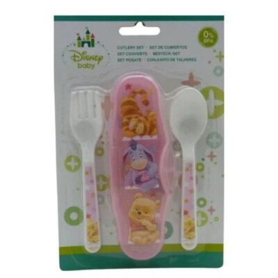 set de couvert winnie rose