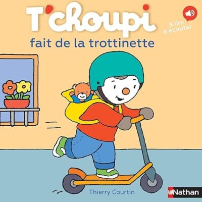 t'choupi la trottinette