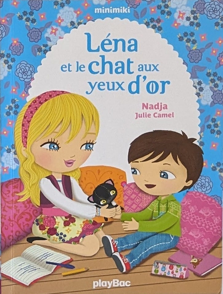 lena et le chat au yeux d'or
