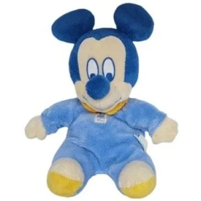 doudou mickey bleu disney baby