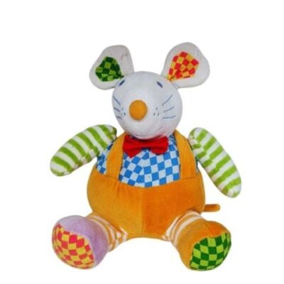 doudou souris a carreau crédit agricole