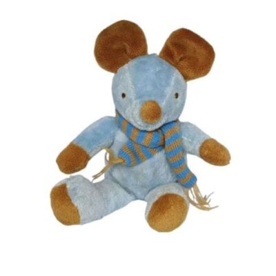doudou souris bleu fnac