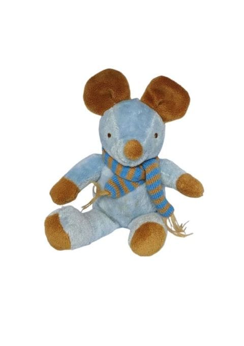 doudou souris bleu fnac