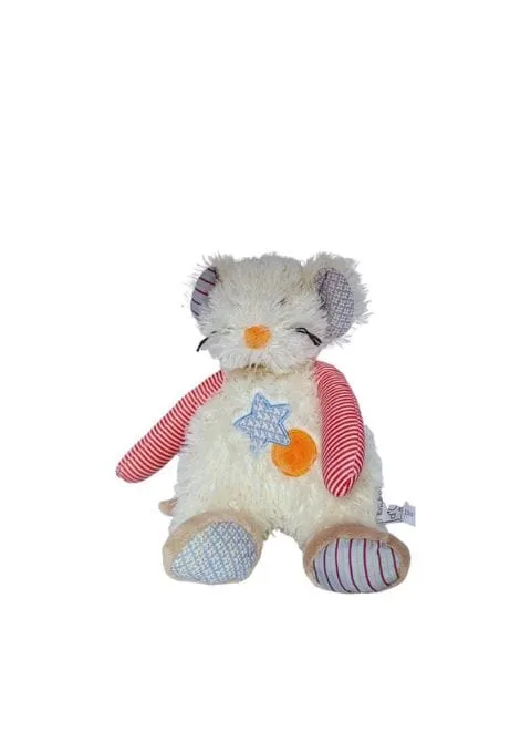 doudou souris la galleria etoile bleu bras rouge
