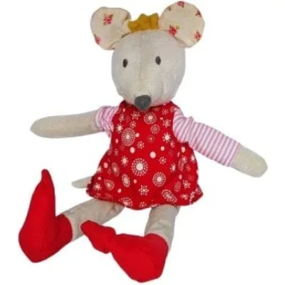 doudou souris robe rouge ikea