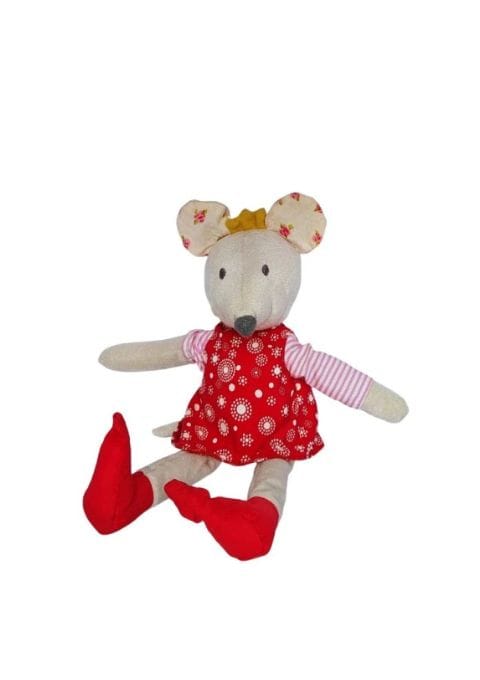 doudou souris robe rouge ikea