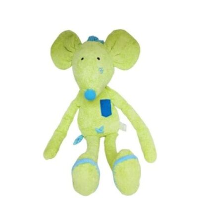 doudou souris verte vert baudet