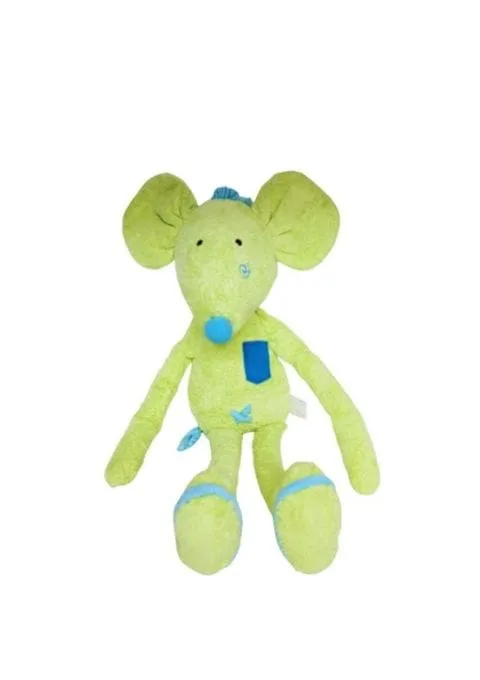 doudou souris verte vert baudet