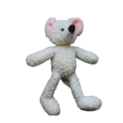 doudou souris blanche