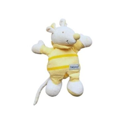 doudou souris jaune babysun