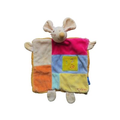 doudou souris patchwork kaloo