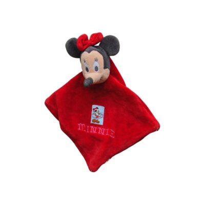 Doudou souris minnie rouge noel