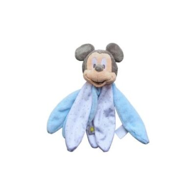 doudou souris petale bleu mickey