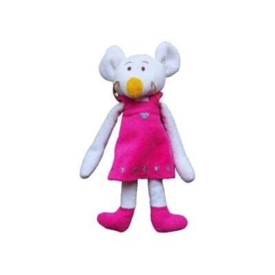 doudou souris robe rose yves rocher