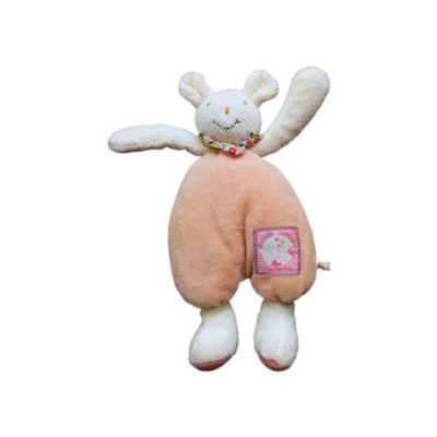 doudou souris rose mirtylle et capucine