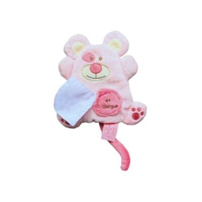 doudou souris rose mouchoir doudou et compagnie