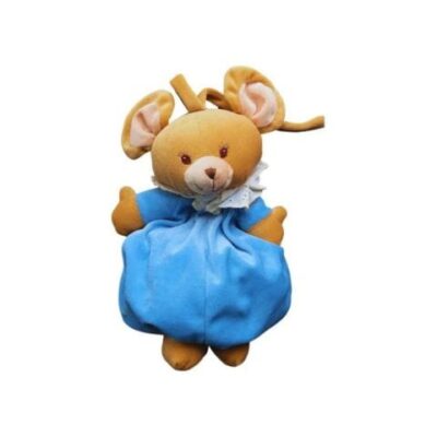 doudou souris bleu musical panas