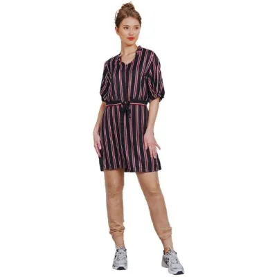 robe chemise a rayure