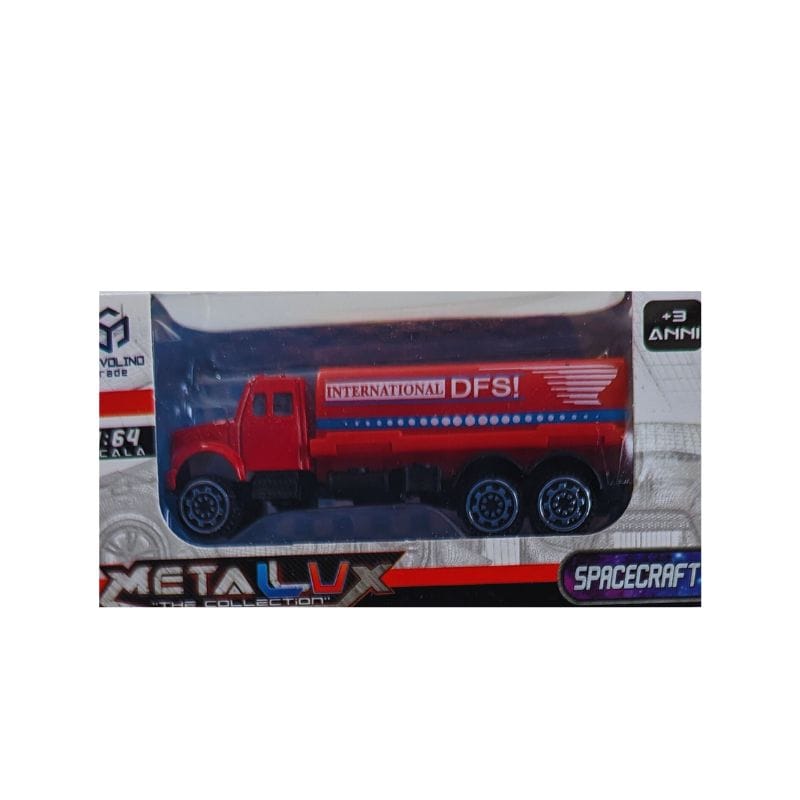 camion miniature rouge metallux