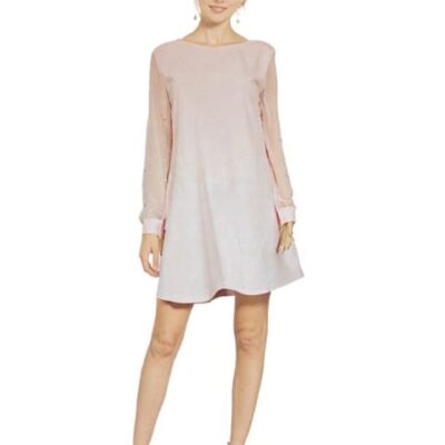 robe chic rose poudré