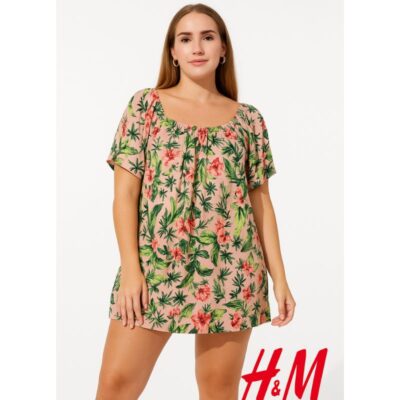 Robe tropical H&M