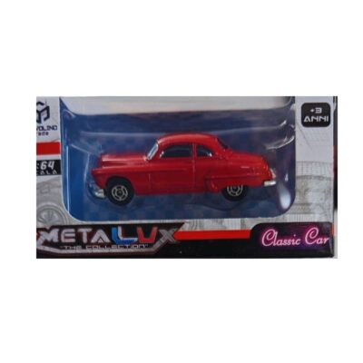 voiture miniature rouge metallux