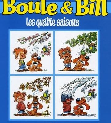 boule et bill les quatre saisons