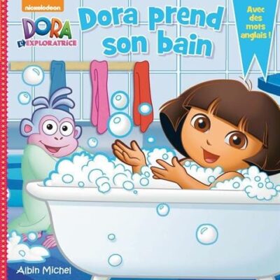 dora prend son bain