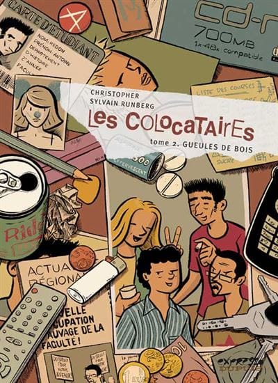 les colocataires gueule de bois