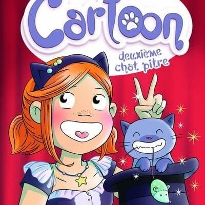 Mistinguette et cartoon deuxieme chat pitre