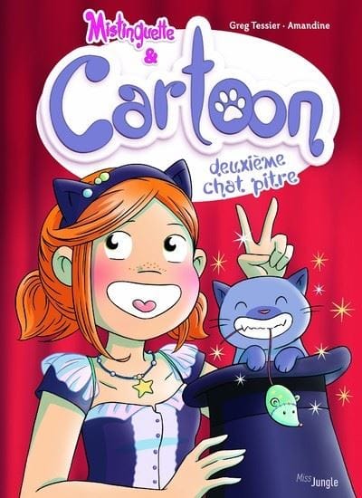 Mistinguette et cartoon deuxieme chat pitre