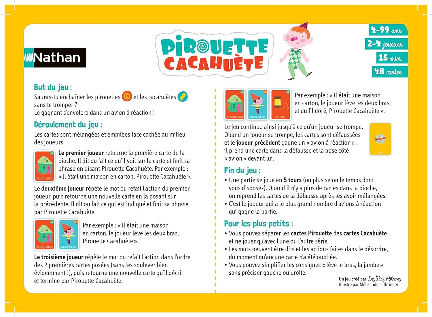 pirouette cacahuette notice