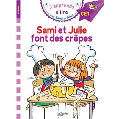 sami et julie font des crepes
