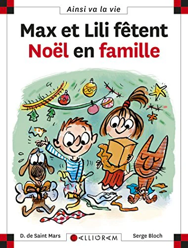 max et lili fetent noel en famille