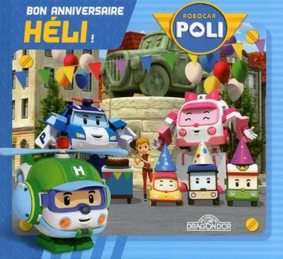 robocar poli bon anniversaire Héli