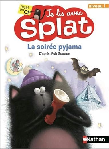 je lis avec splat la soirée pyjama