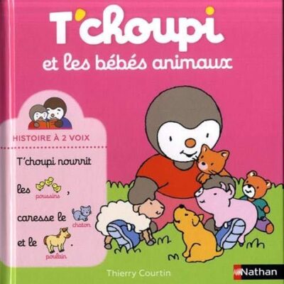 t'choupi et les bébés animaux