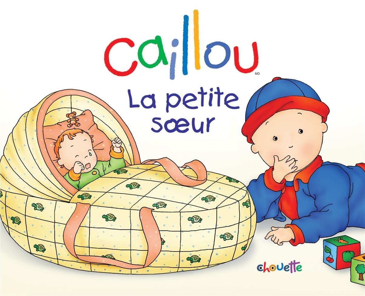 caillou la petite soeur