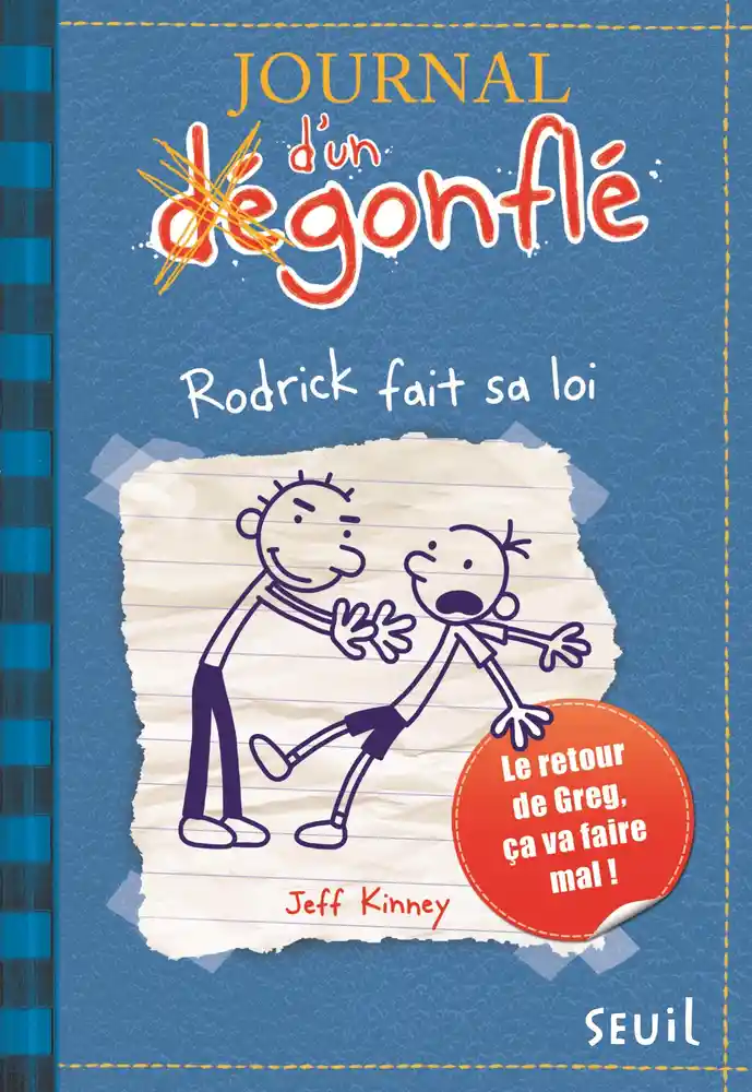 journal d'un dégonflé rodrick fait sa loi
