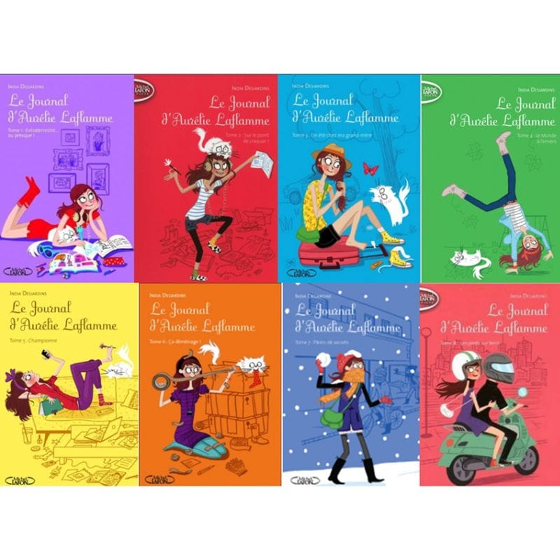 lot de livres aurélie laflamme