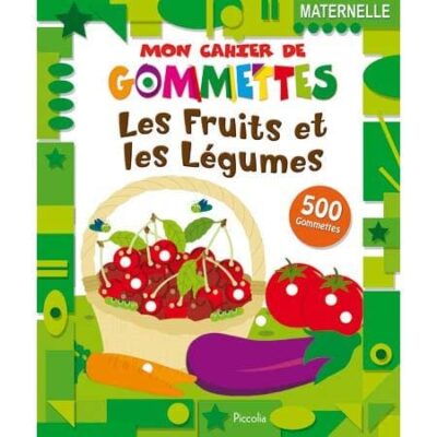 gommettes fruit et légumes