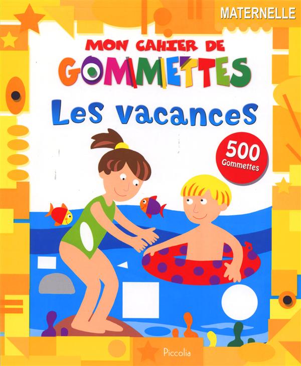 gommettes les vacances