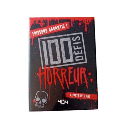100 défis horreur