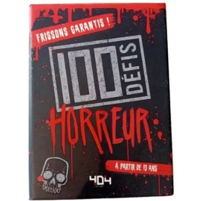 100 défis horreur