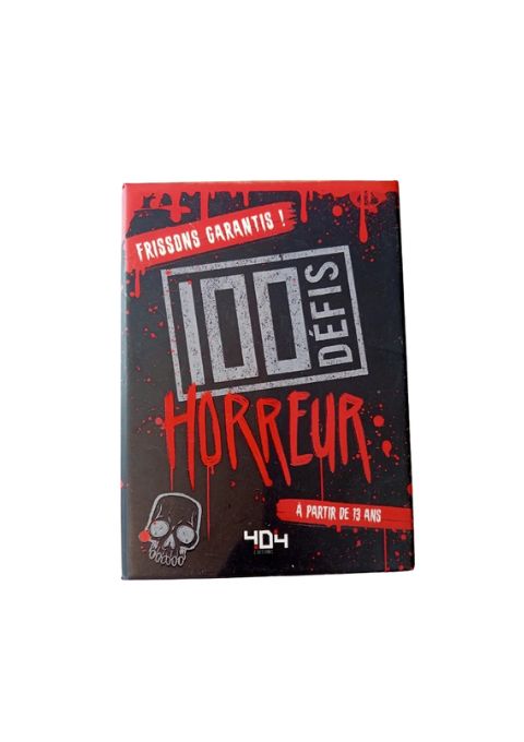 100 défis horreur