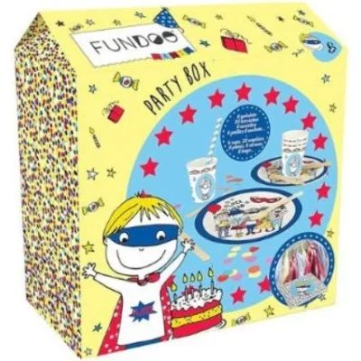 boite anniversaire super heros