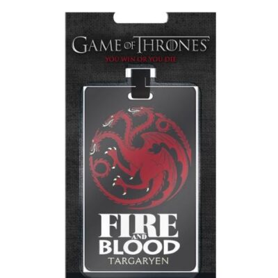 etiquette de bagage game of thrones