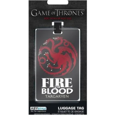 etiquette de bagage game of thrones