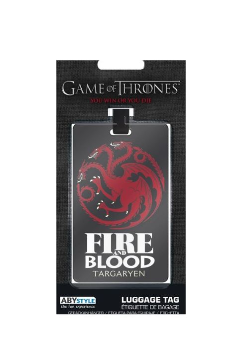 etiquette de bagage game of thrones
