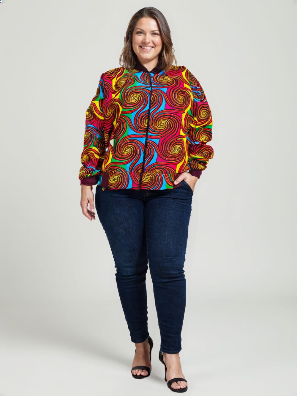 veste africaine femme grande taille